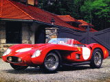 [thumbnail of 1956 Ferrari TR-500 LeMans Race Car Red Frt Qtr.jpg]
